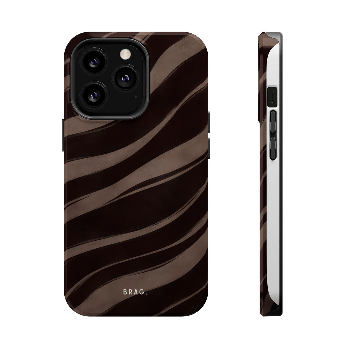 Zebra Wave Magnetic Impact-Resistant Phone Case