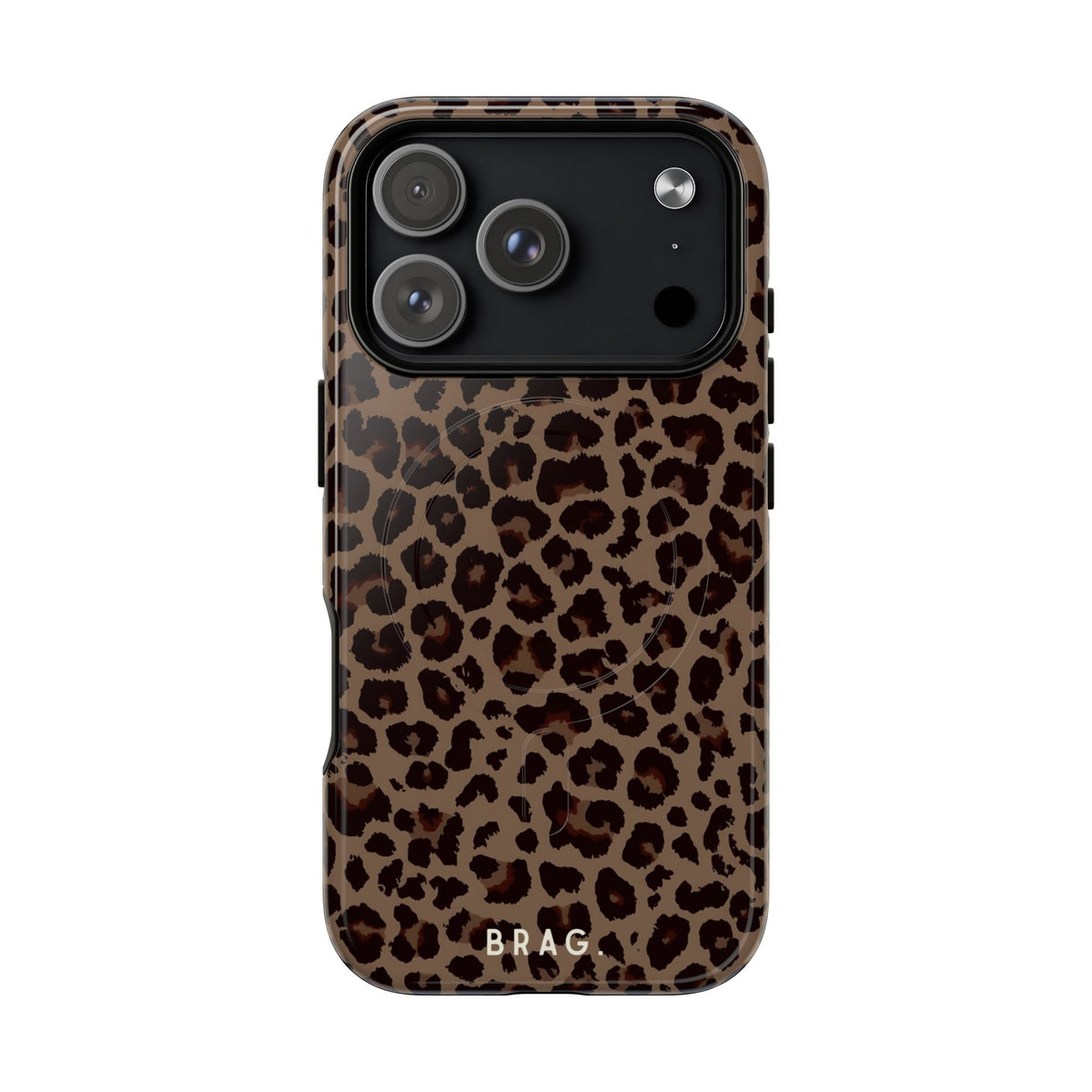 Dusky Leopard MagSafe Tough Phone Case — Magnetic Protective Cover