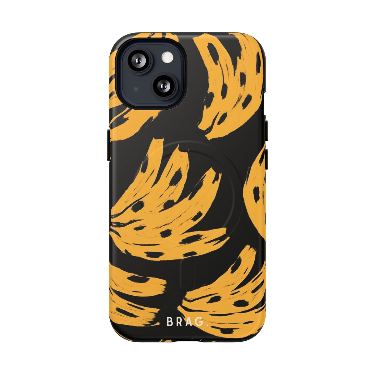 Banana Split MagSafe Tough Phone Case — Magnetic Protective Cover