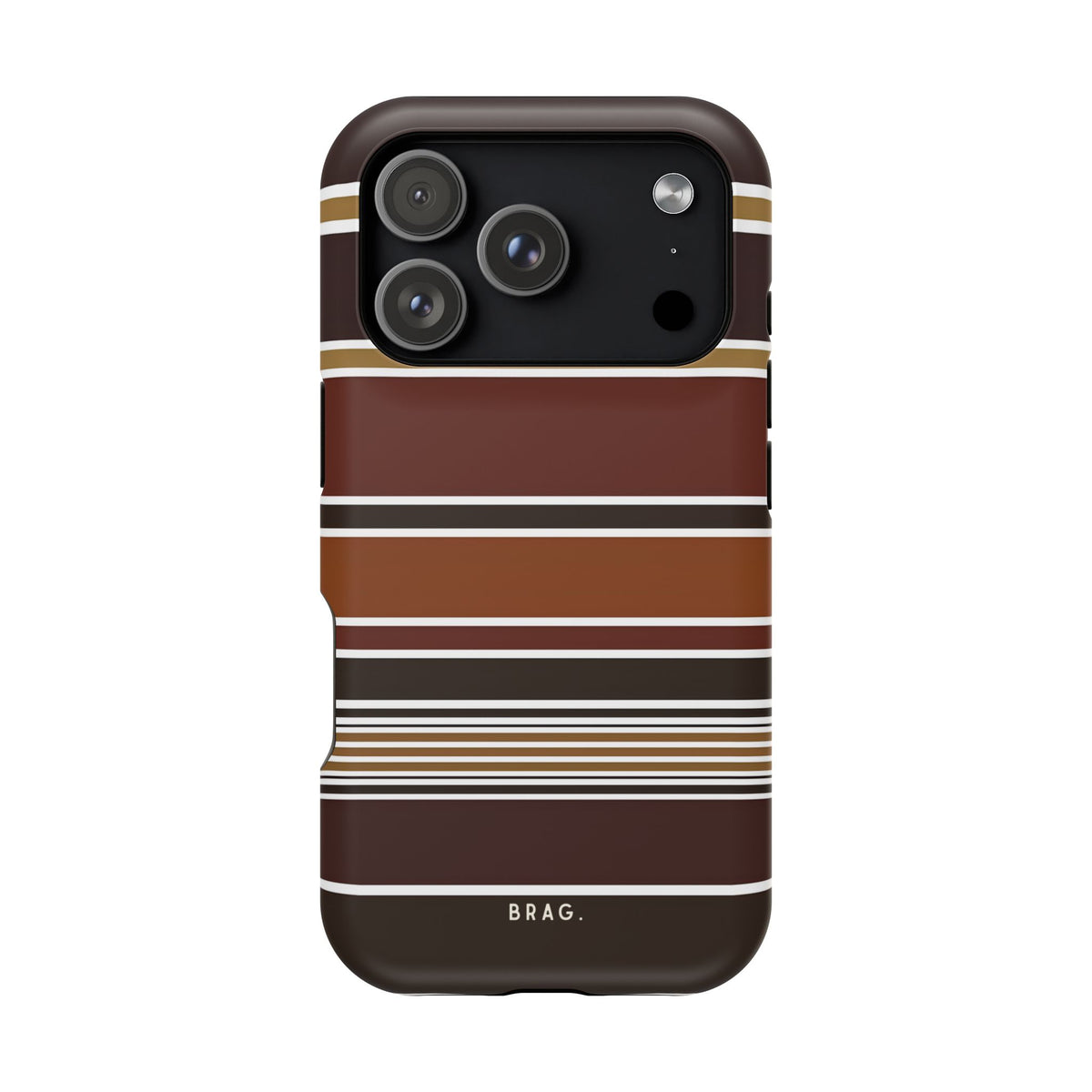 Cocoa Line Magnetic Impact-Resistant Phone Case