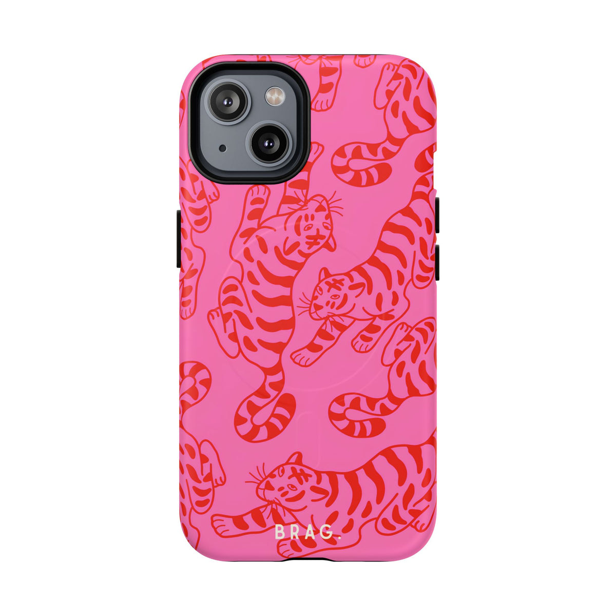 Tiger Lily MagSafe Tough Phone Case — Magnetic Protective Cover