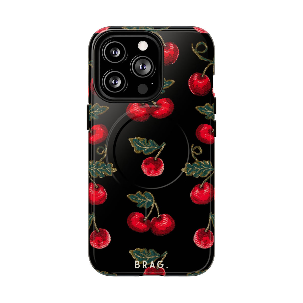 Cherry Bomb MagSafe Tough Phone Case — Magnetic Protective Cover