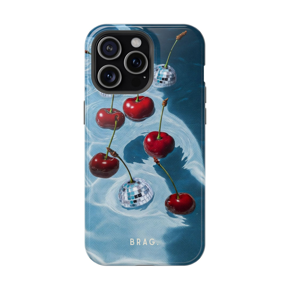 Cherry Ice Magnetic Impact-Resistant Phone Case