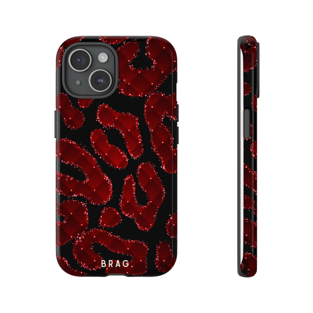 Wild Heart Tough Phone Case – Shockproof Protective iPhone Cover
