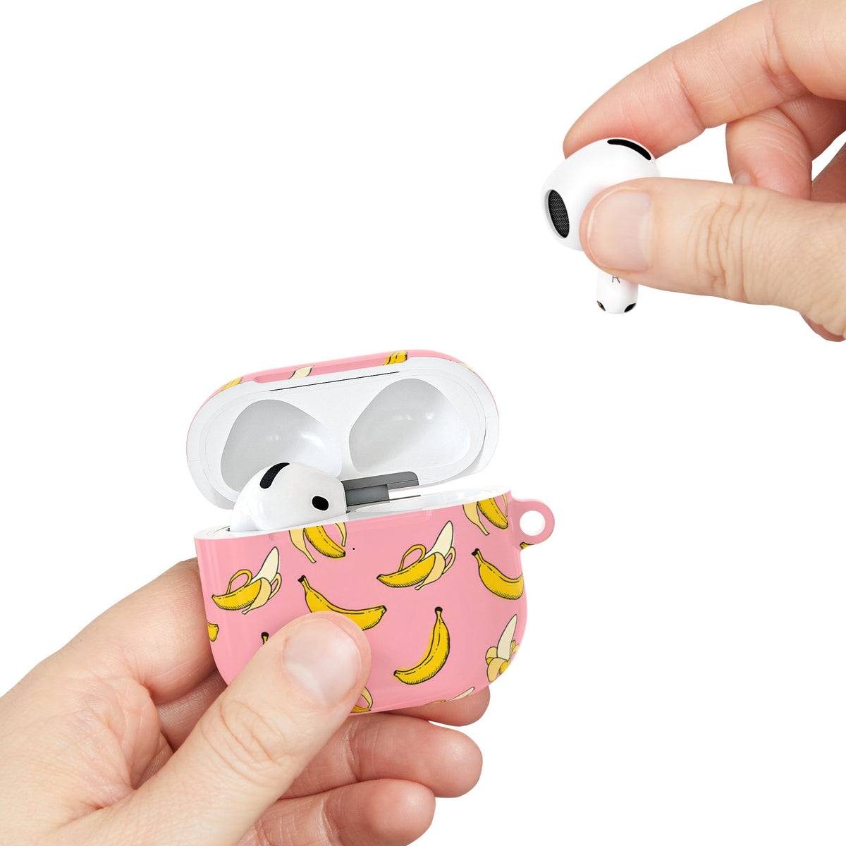 Banana Blush AirPod Case – Slim Protective Charging Case