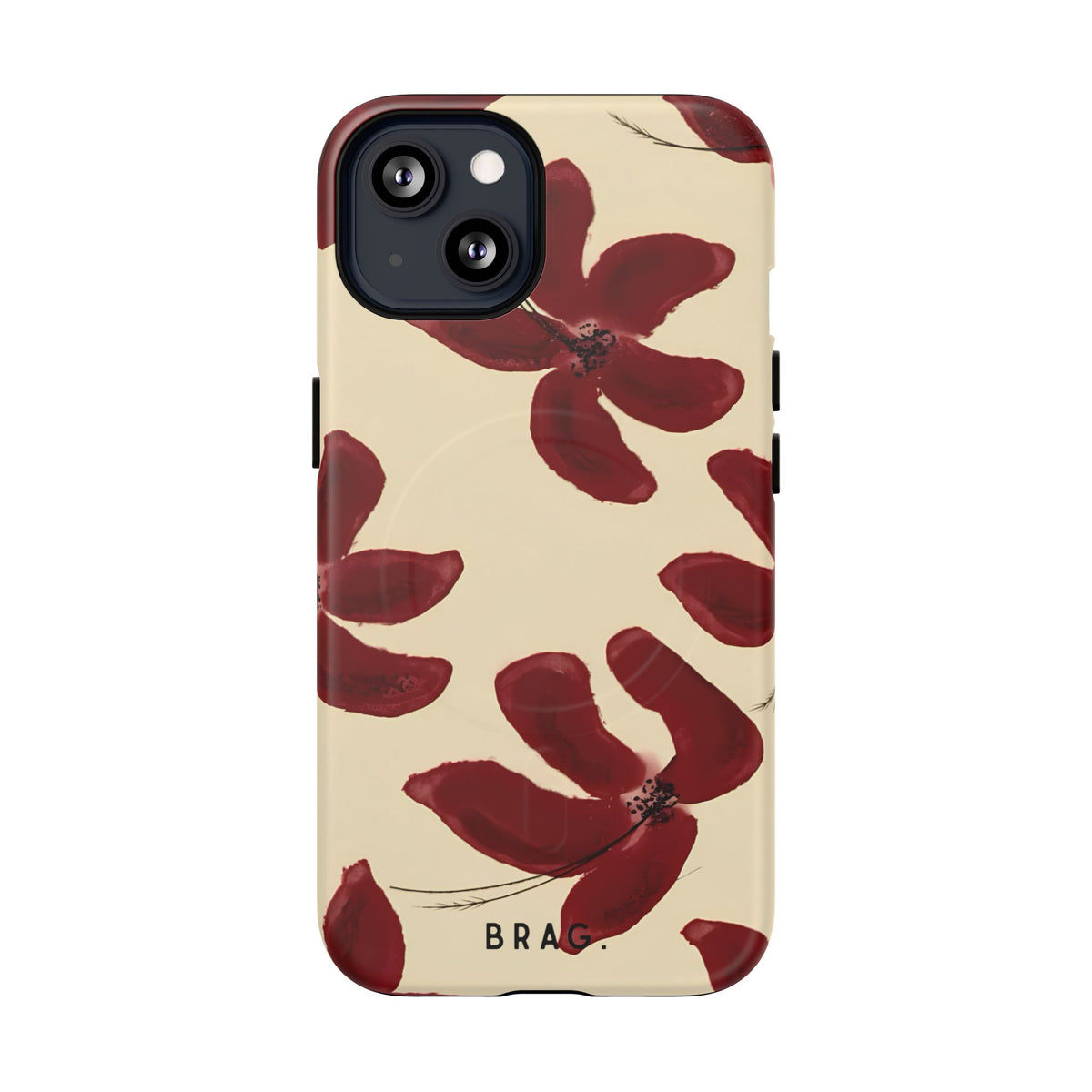 Cherry Bloom MagSafe Tough Phone Case — Magnetic Protective Cover