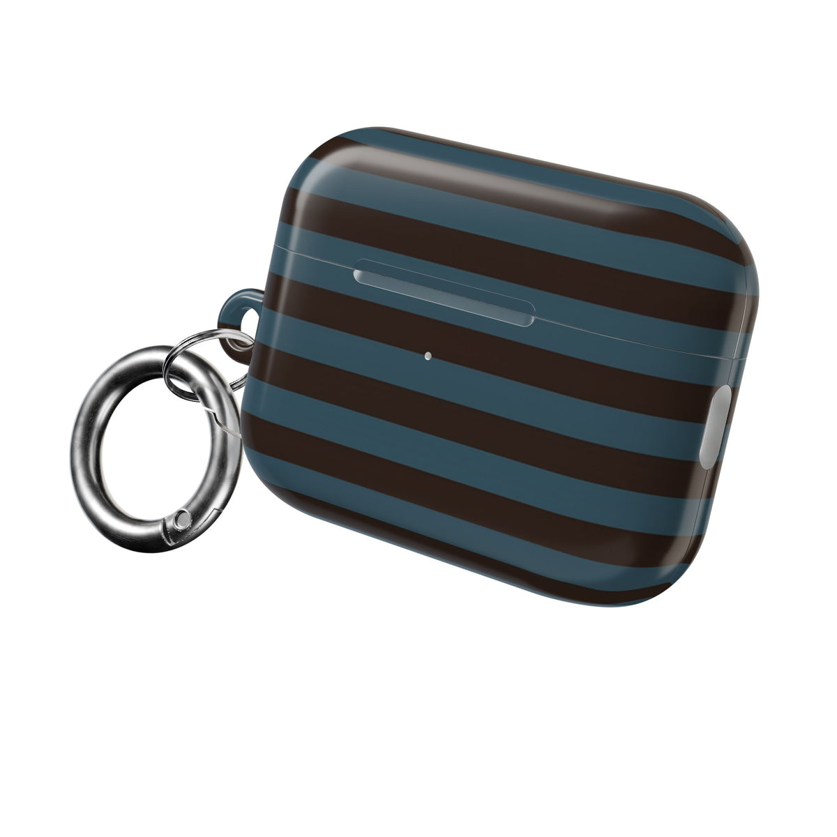 Seaside Stripe AirPod Case – Slim Protective Charging Case