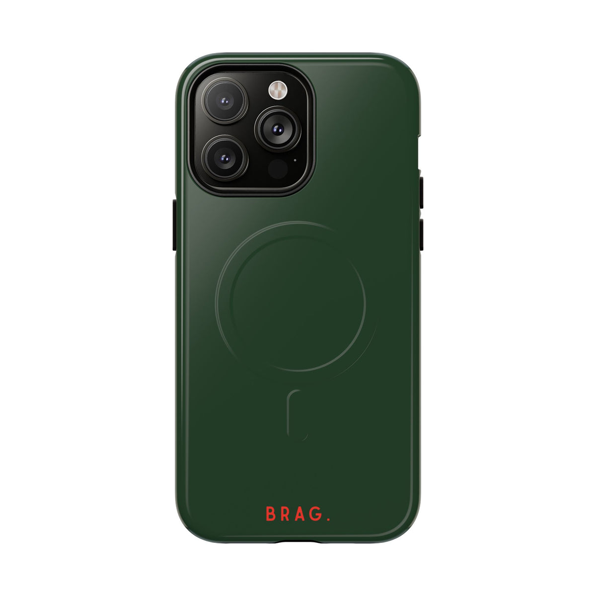 Brag Green MagSafe Tough Phone Case — Magnetic Protective Cover
