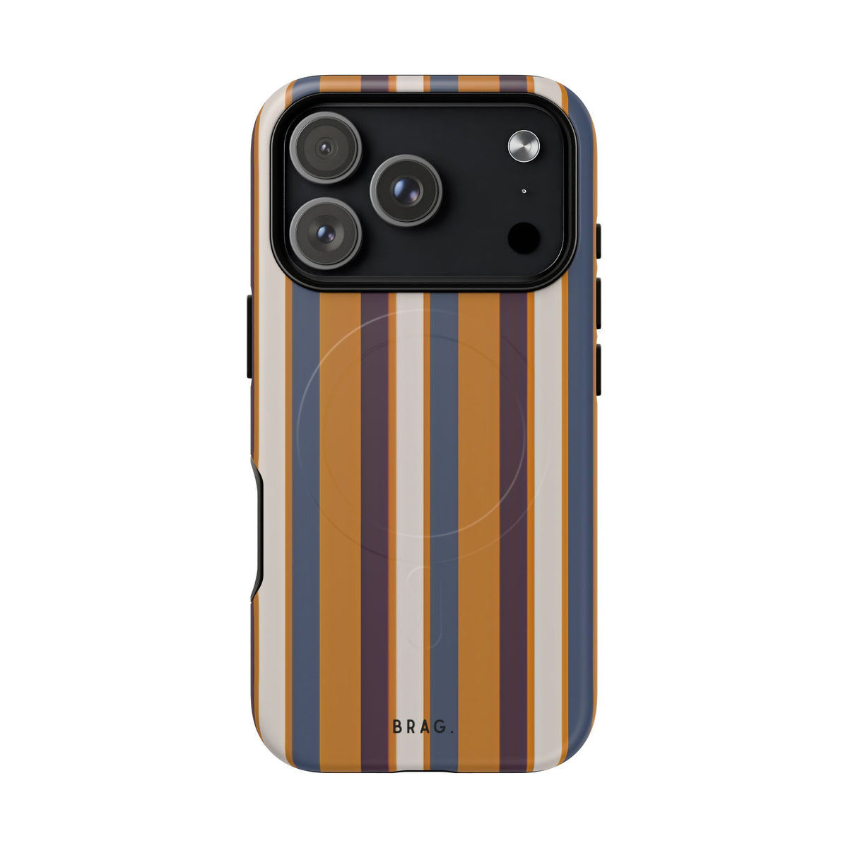 Sunset Stripe MagSafe Tough Phone Case — Magnetic Protective Cover