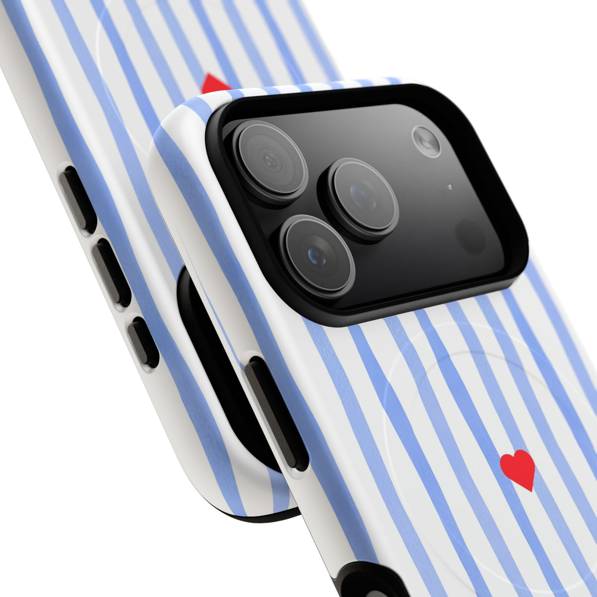 Blue Heart MagSafe Tough Phone Case — Magnetic Protective Cover