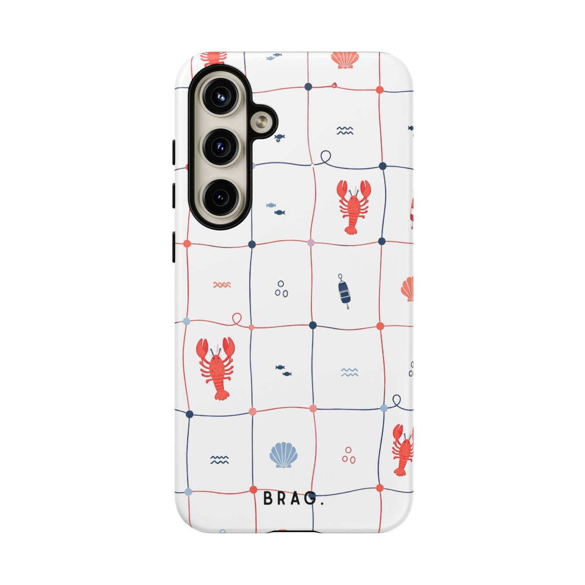 Lobster Cafe Tough Phone Case – Shockproof Protective iPhone Cover