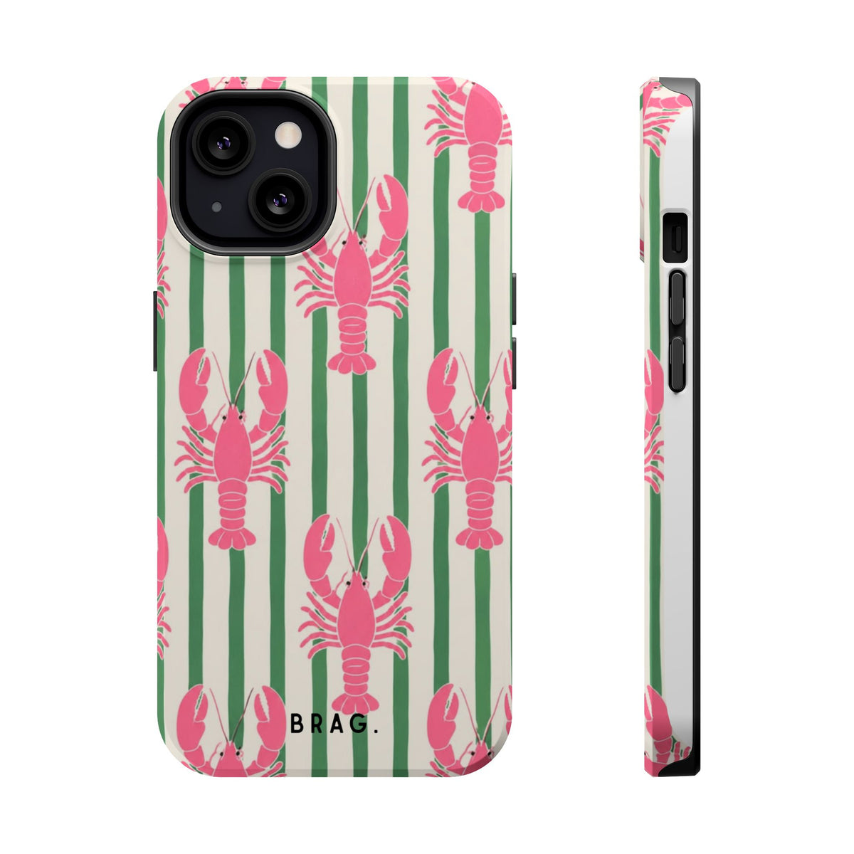 Pink catch Magnetic Impact-Resistant Phone Case