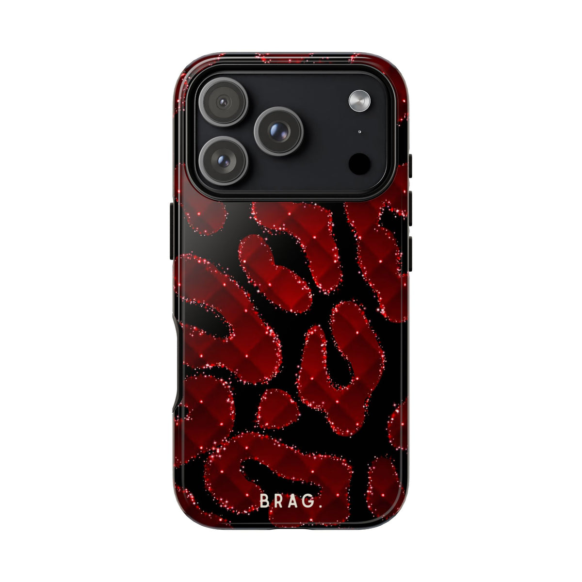 Wild Heart Tough Phone Case – Shockproof Protective iPhone Cover