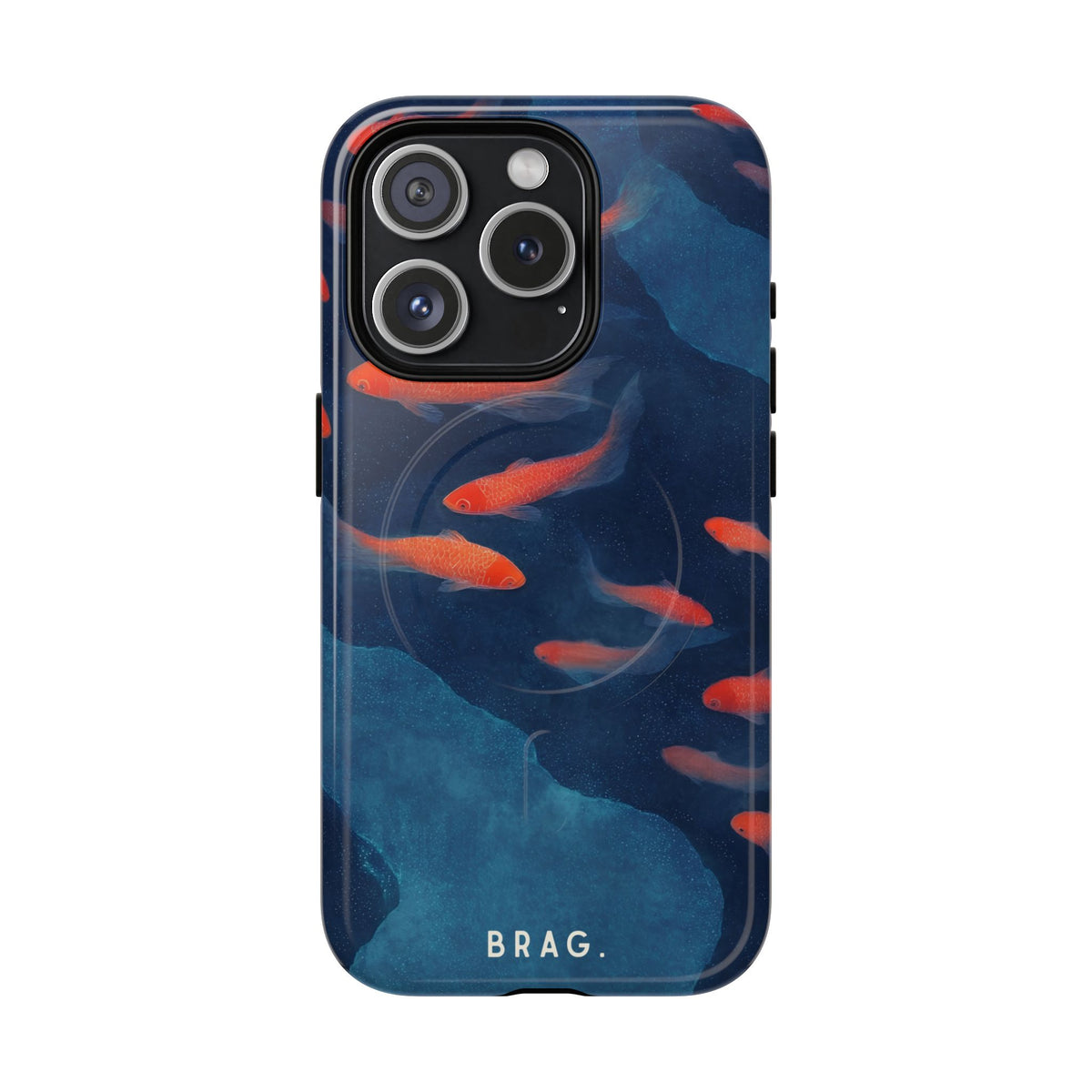 Midnight Swim MagSafe Tough Phone Case — Magnetic Protective Cover