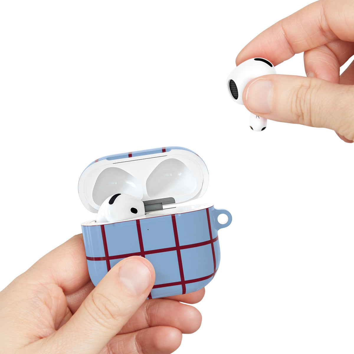 Checkerboard Romance AirPod Case – Slim Protective Charging Case