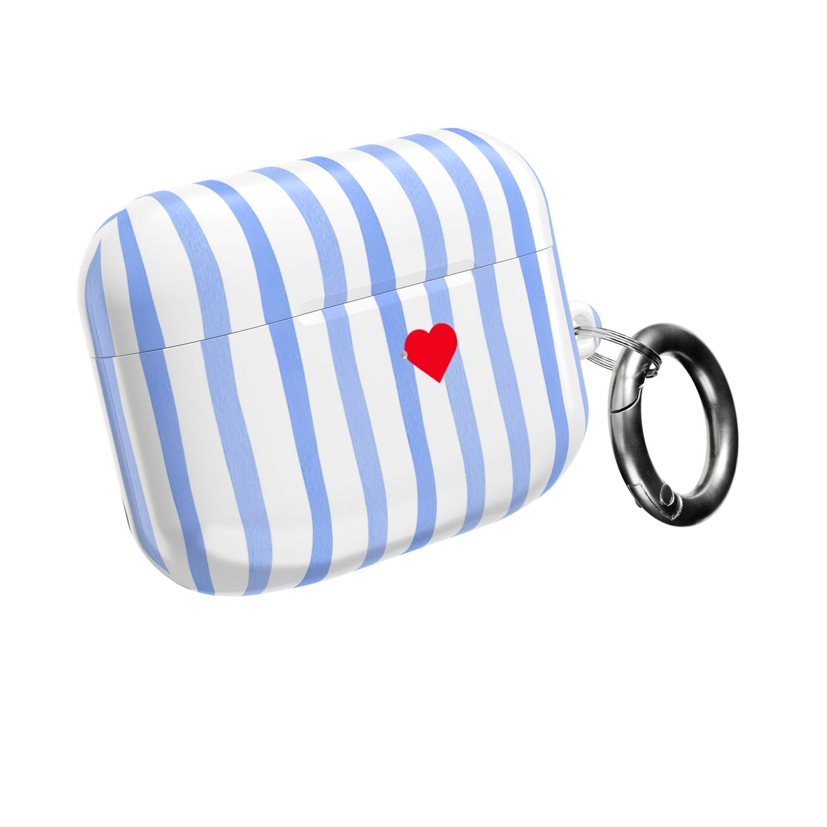 Blue Heart AirPod Case – Slim Protective Charging Case