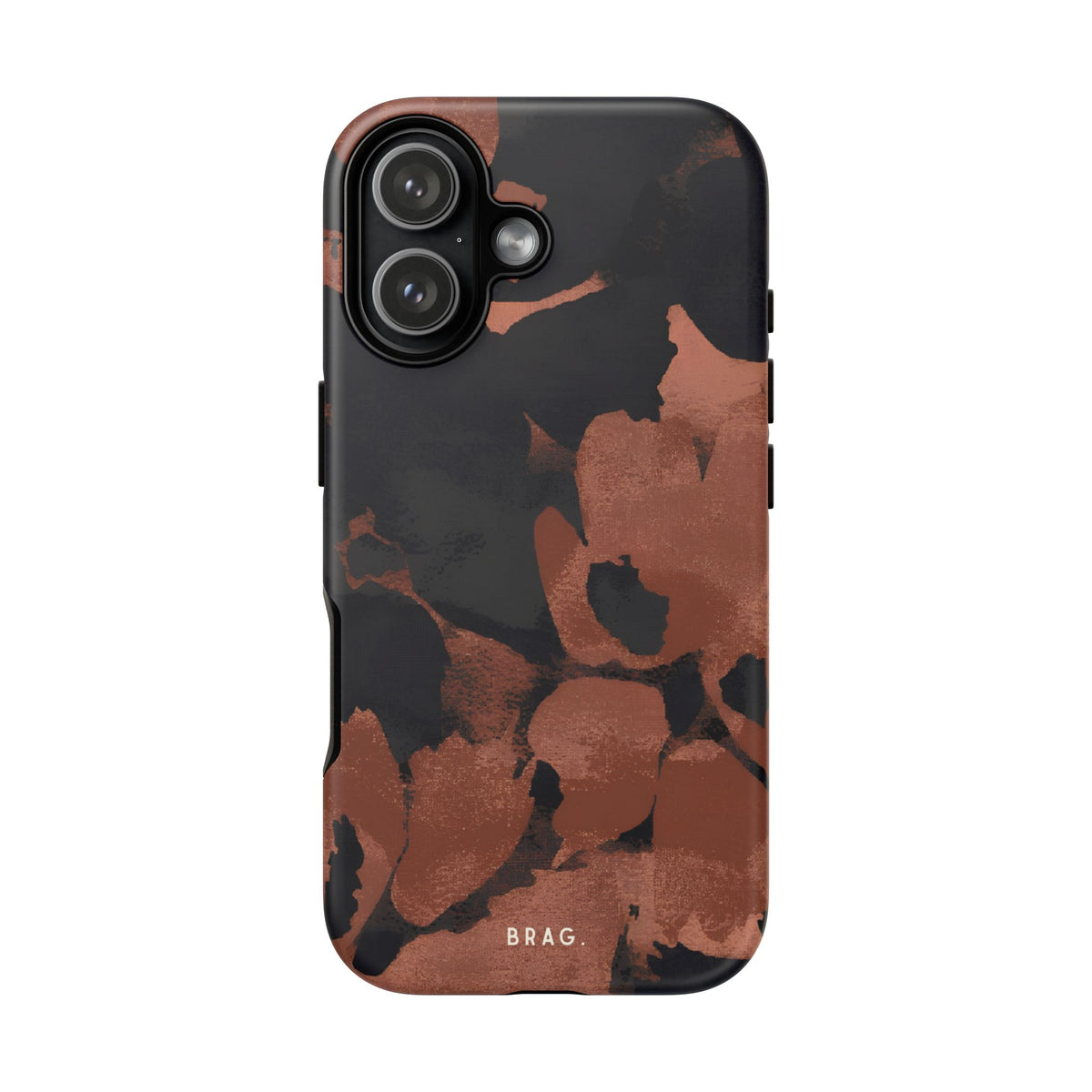 Terracotta Bloom Tough Phone Case – Shockproof Protective iPhone Cover