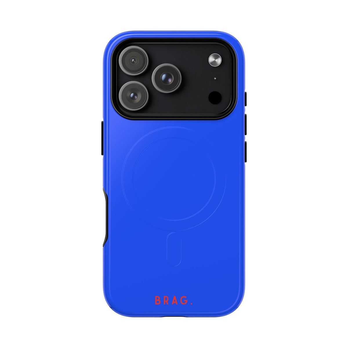 Brag Blue MagSafe Tough Phone Case — Magnetic Protective Cover