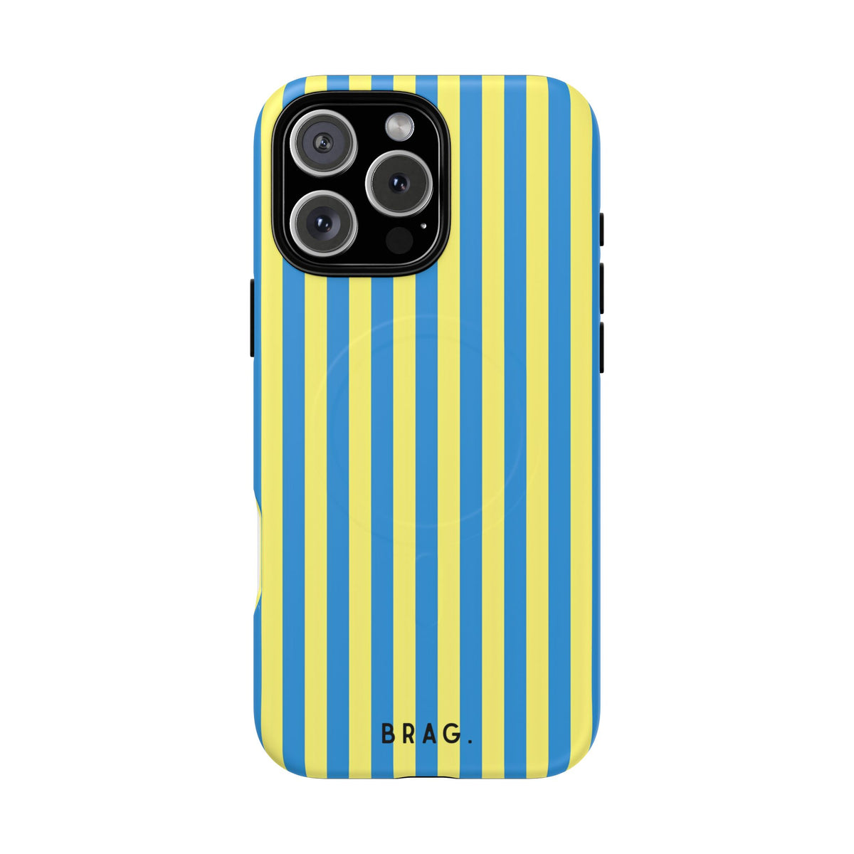 Capri Blue MagSafe Tough Phone Case — Magnetic Protective Cover