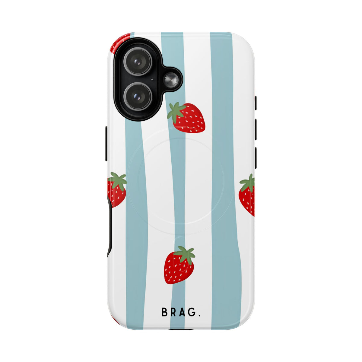 Berry Bloom MagSafe Tough Phone Case — Magnetic Protective Cover