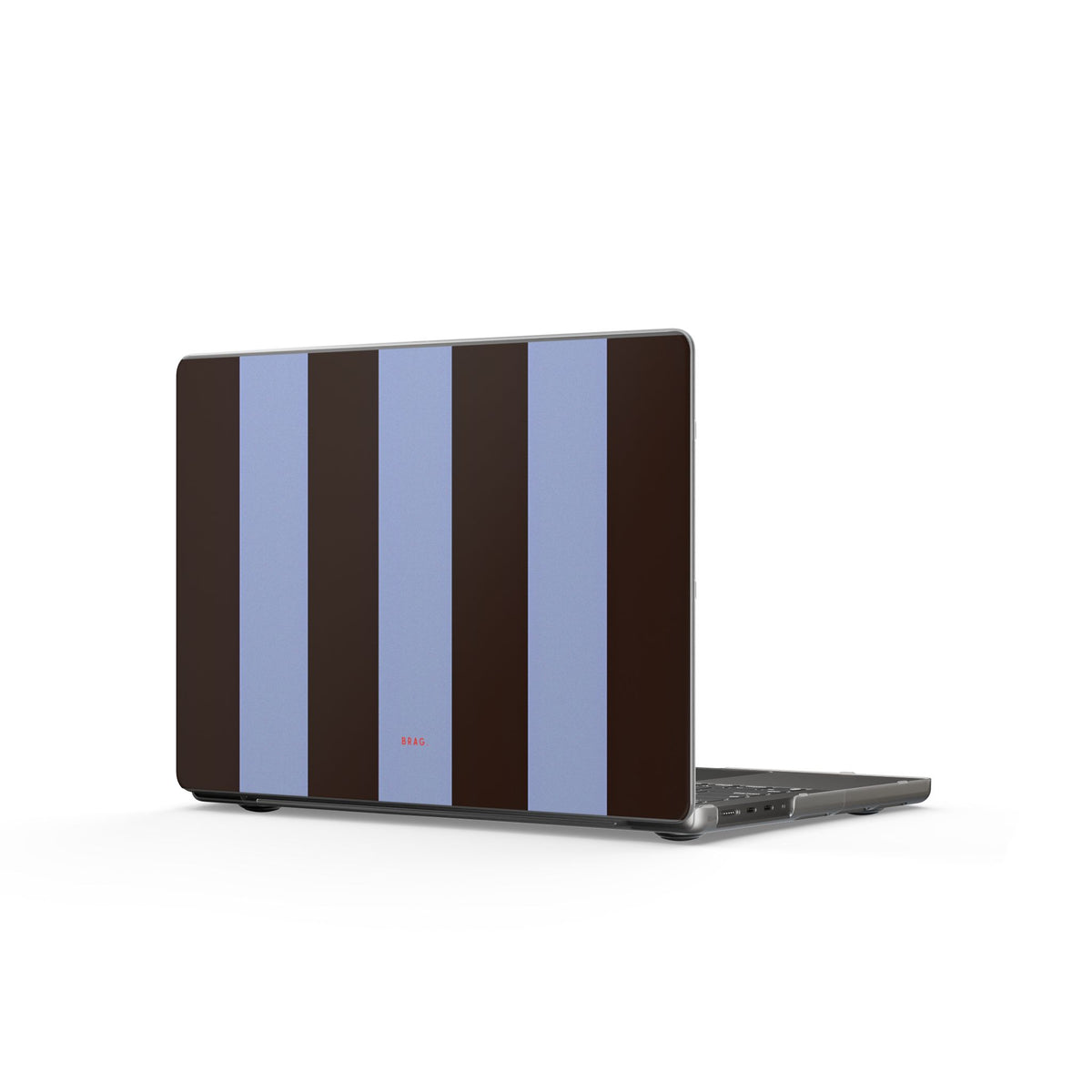 Grayscale Gradient Matte MacBook Case — Slim Protective Laptop Cover
