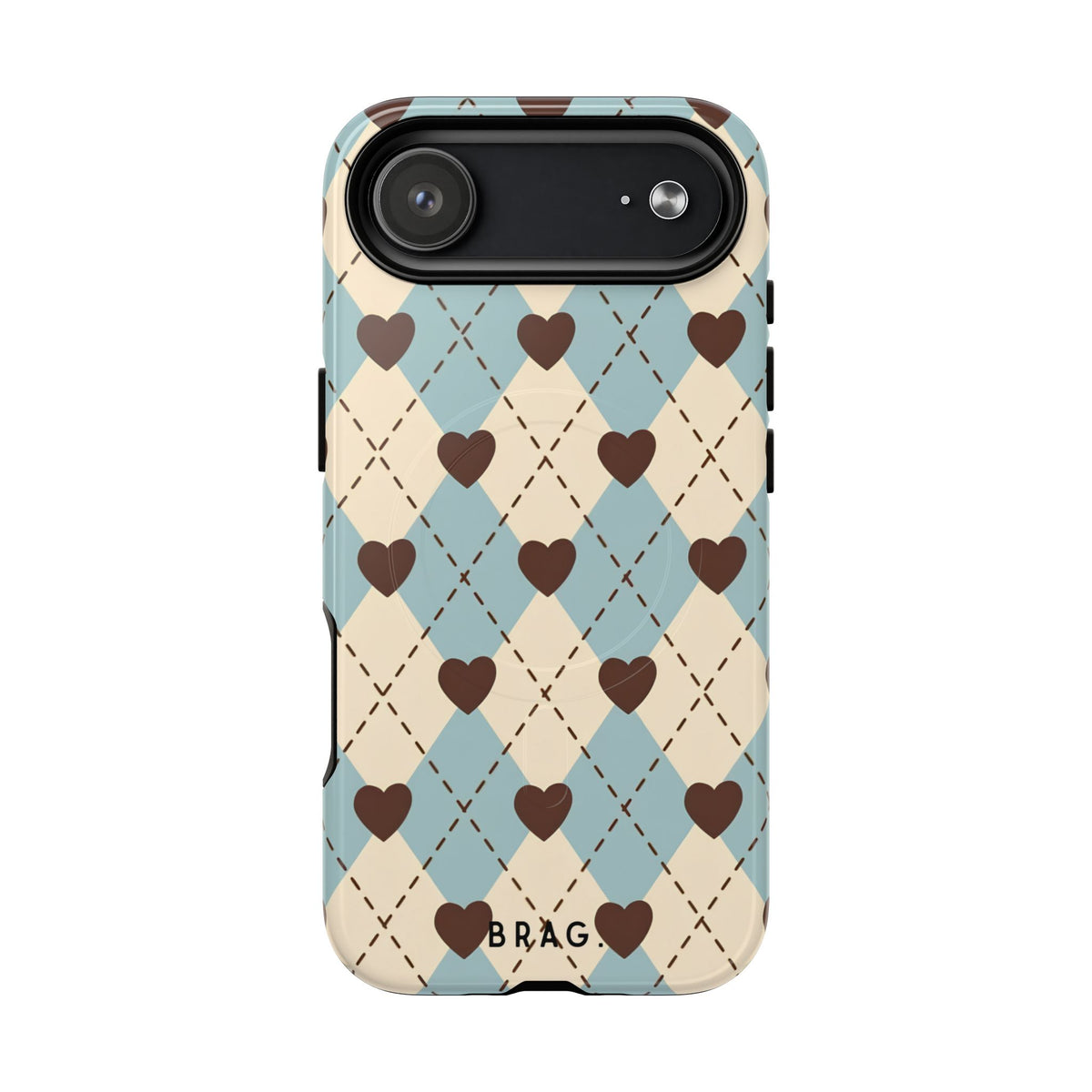 Sweetheart Plaid MagSafe Tough Phone Case — Magnetic Protective Cover