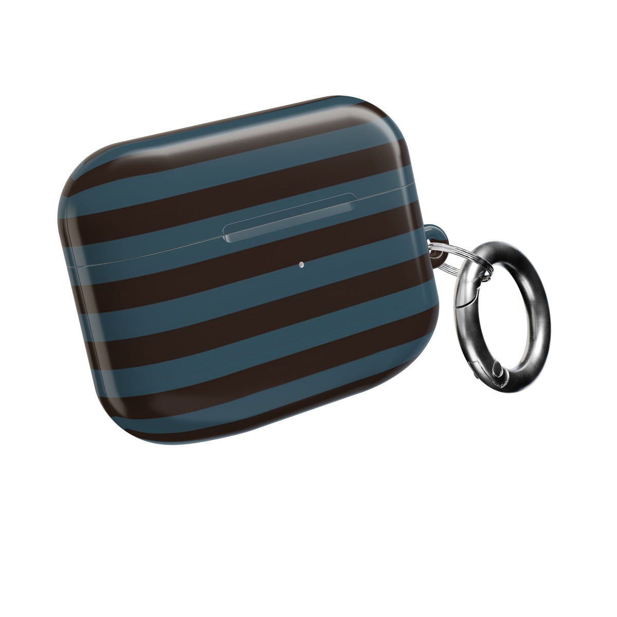 Seaside Stripe AirPod Case – Slim Protective Charging Case