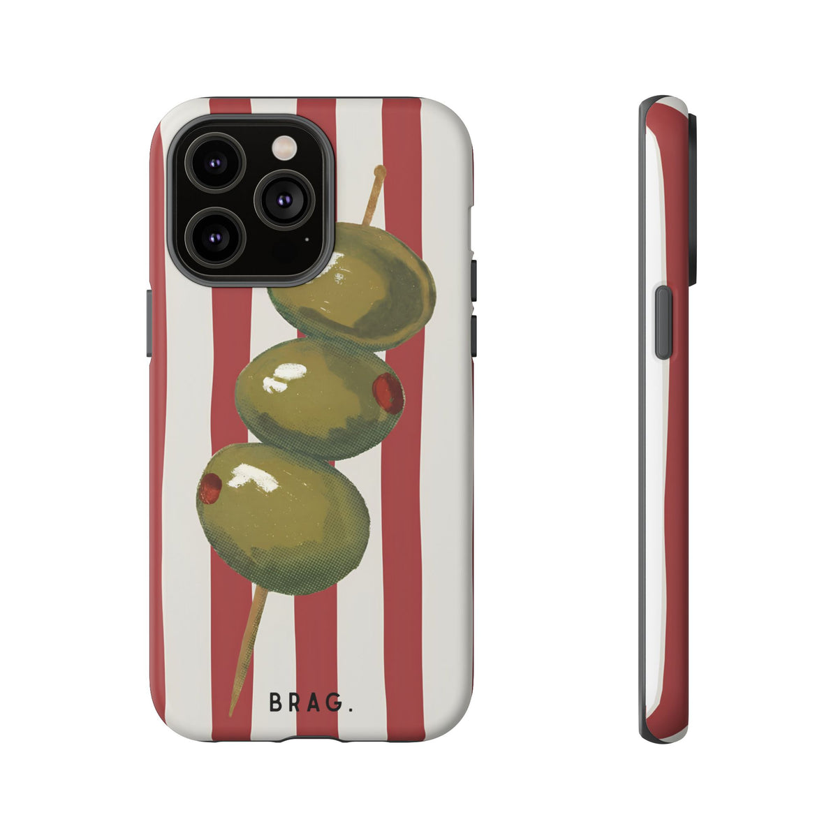 Olive Hour Tough Phone Case – Shockproof Protective iPhone Cover