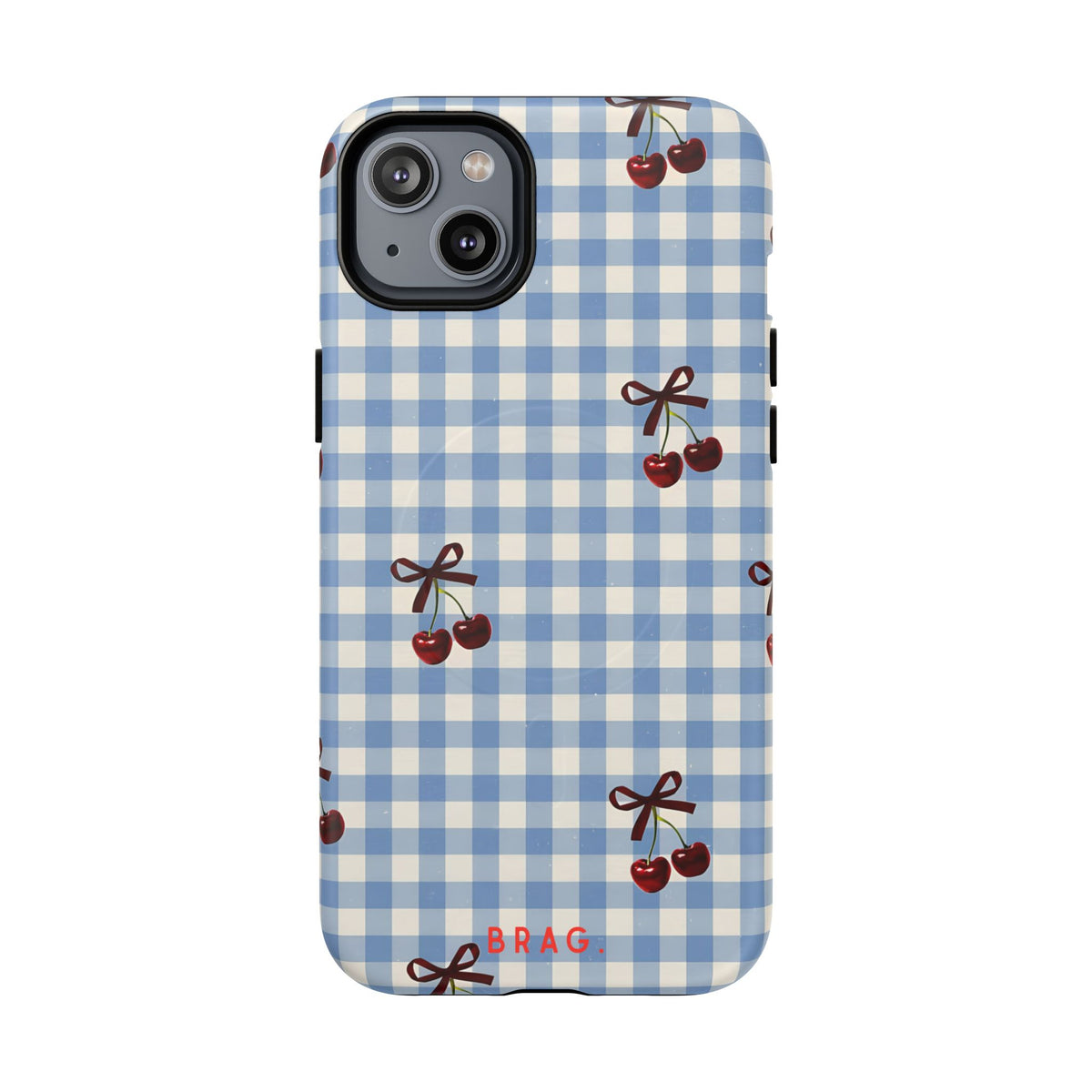 Cherry Picnic MagSafe Tough Phone Case — Magnetic Protective Cover