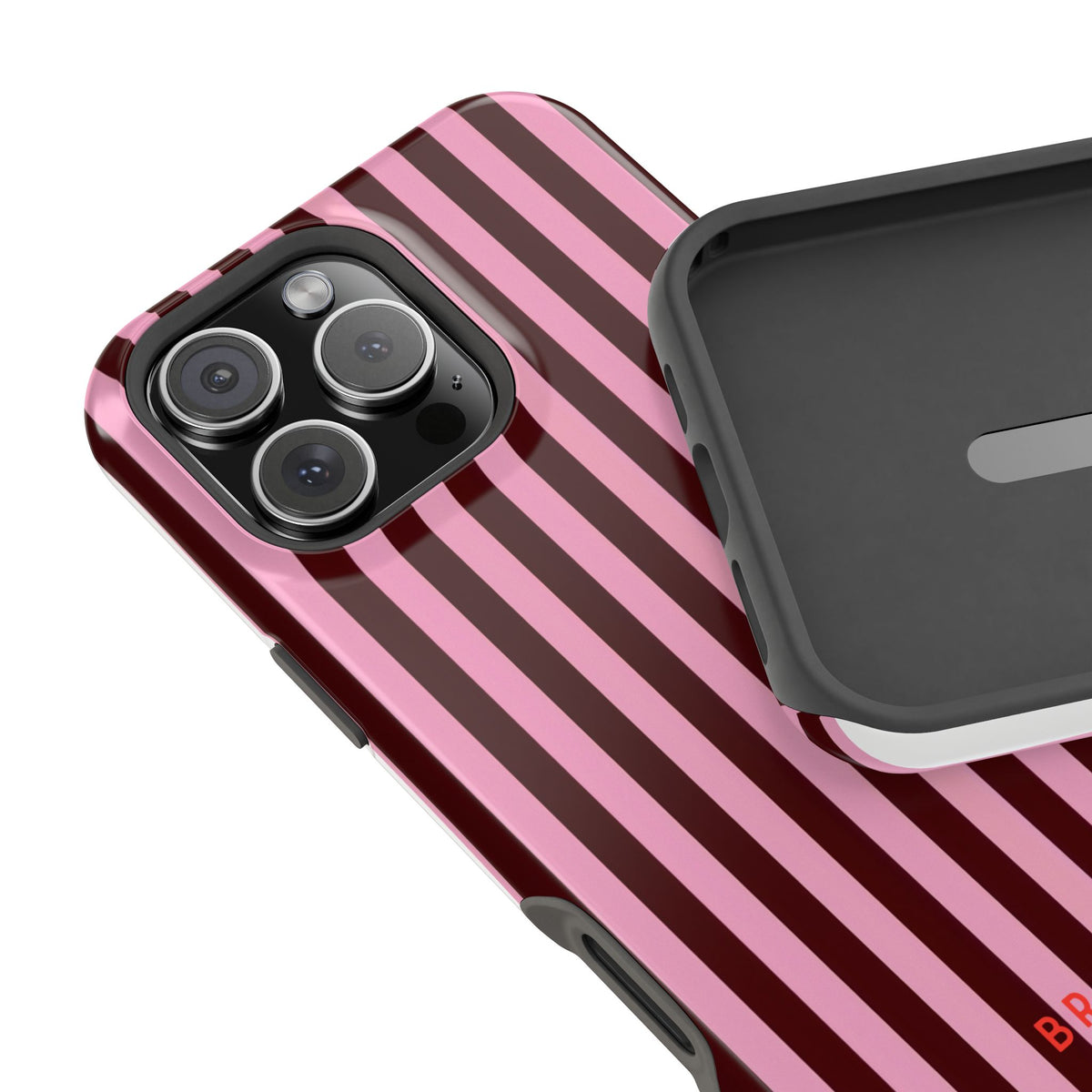 Candy Stripe Magnetic Impact-Resistant Phone Case