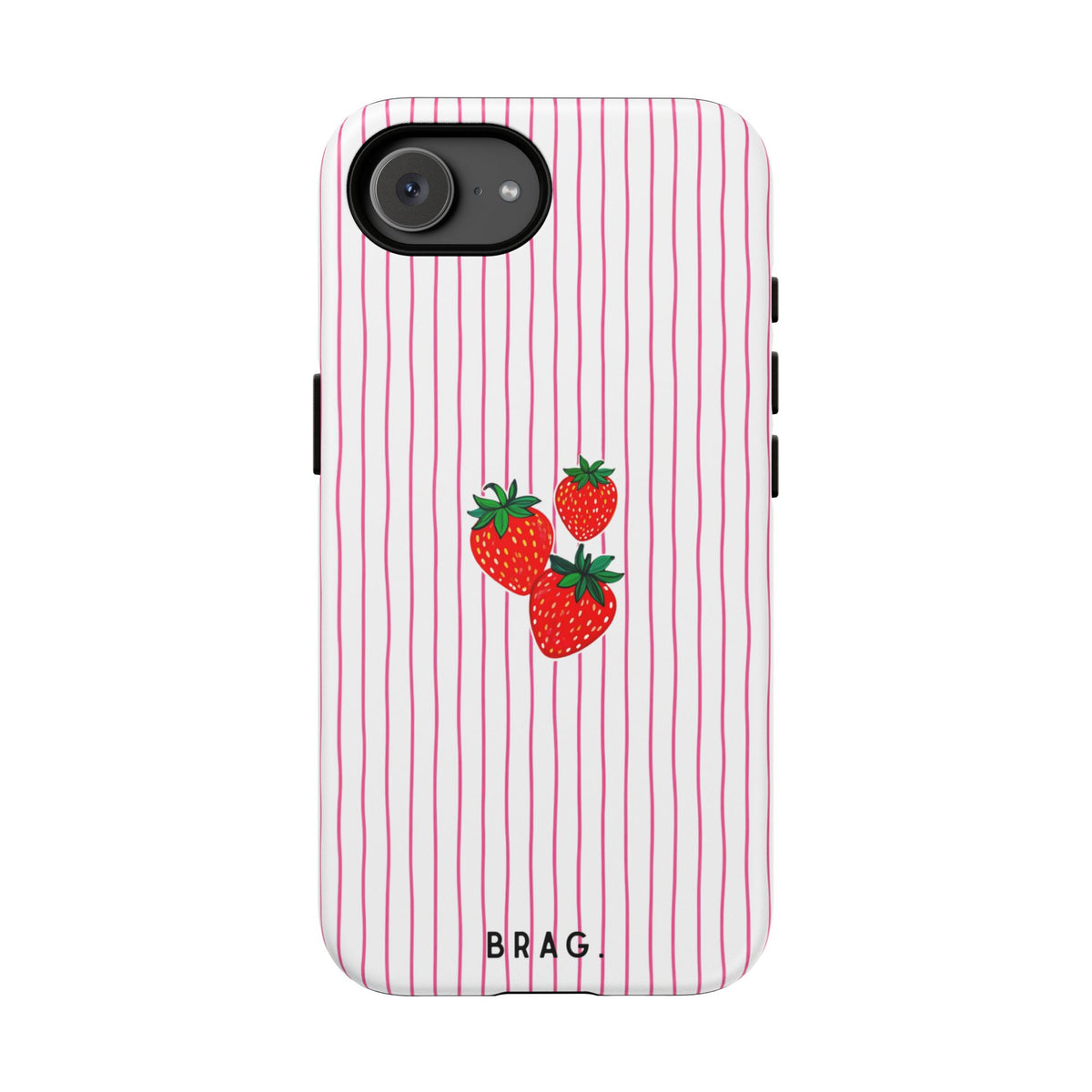 Berry Kiss Tough Phone Case – Shockproof Protective iPhone Cover