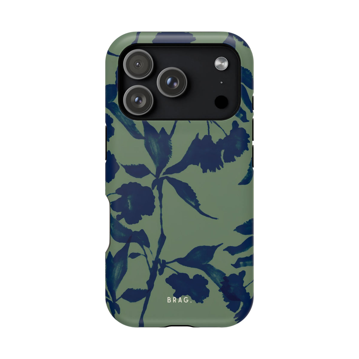 Sage Bloom Magnetic Impact-Resistant Phone Case