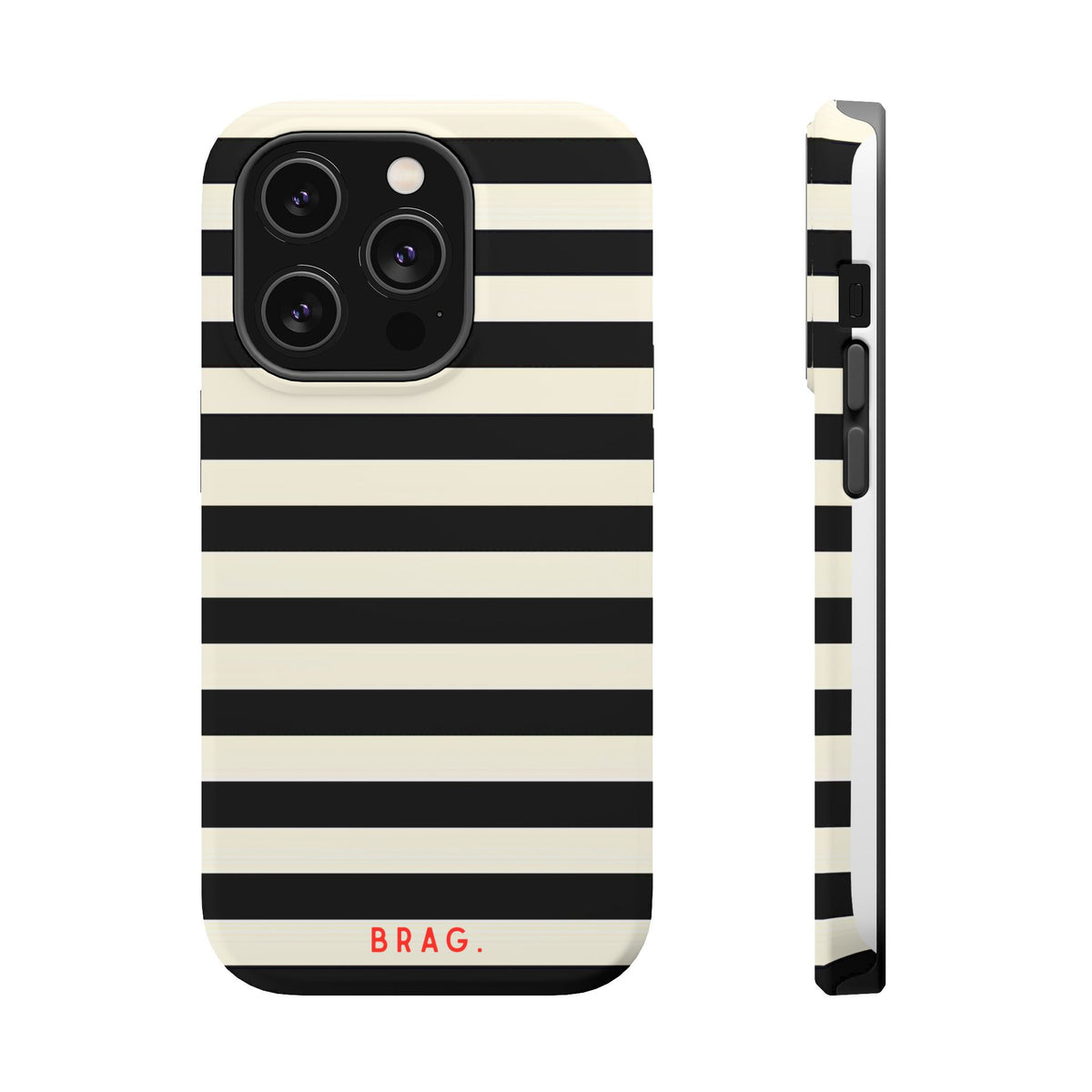 High Black Magnetic Impact-Resistant Phone Case