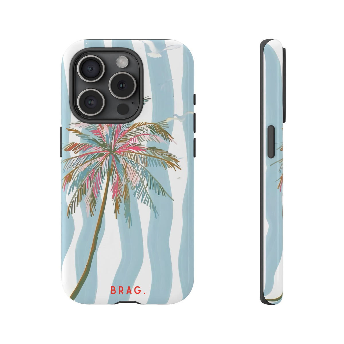 Palm Breeze Tough Phone Case – Shockproof Protective iPhone Cover
