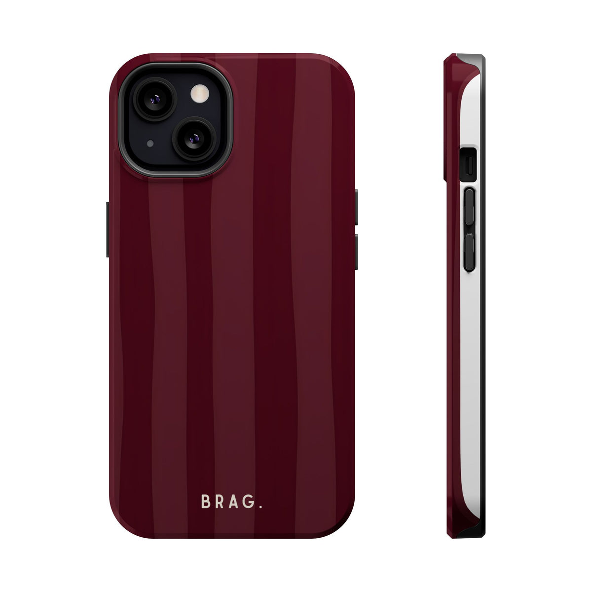 Dark Cherry Magnetic Impact-Resistant Phone Case