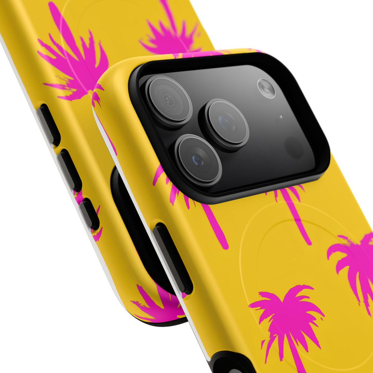 Pink Palms MagSafe Tough Phone Case — Magnetic Protective Cover