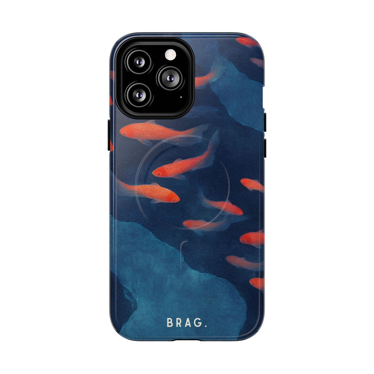 Midnight Swim MagSafe Tough Phone Case — Magnetic Protective Cover