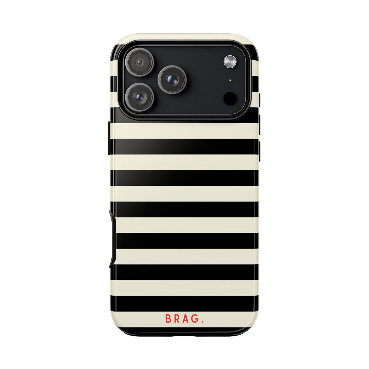 High Black Tough Phone Case – Shockproof Protective iPhone Cover
