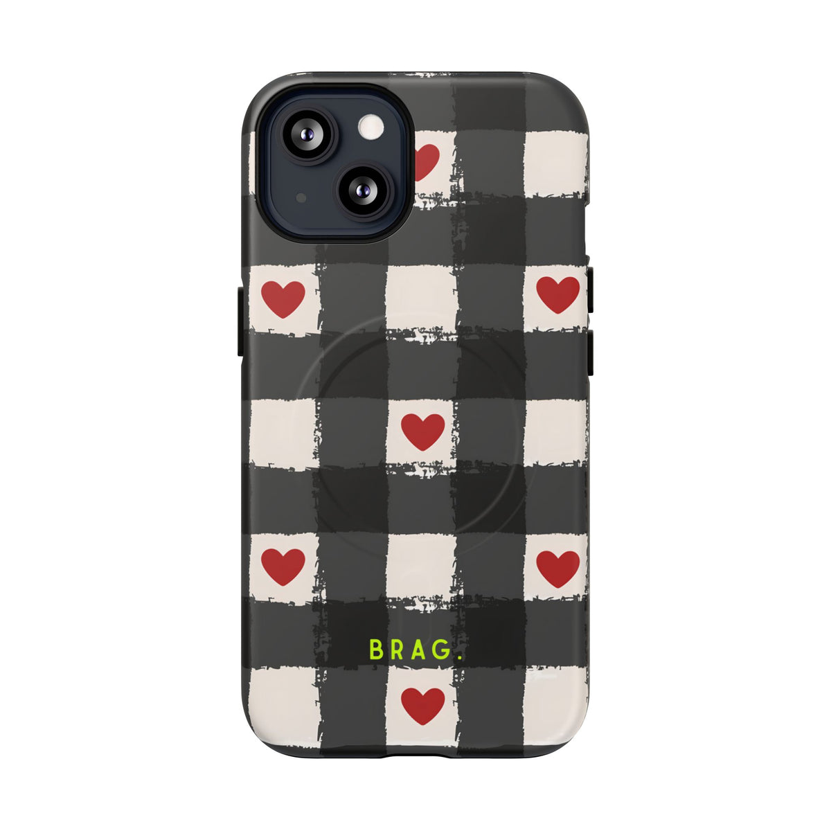 Lucky Heart MagSafe Tough Phone Case — Magnetic Protective Cover