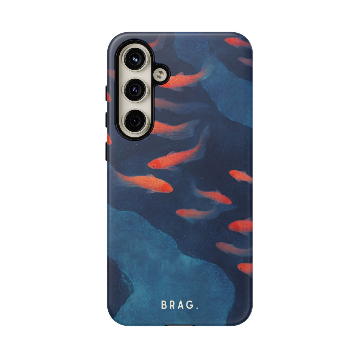 Midnight Swim Tough Phone Case – Shockproof Protective iPhone Cover