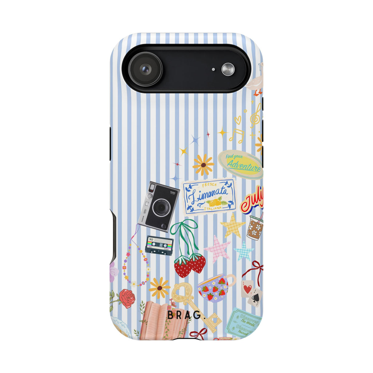 Travel Girl Magnetic Impact-Resistant Phone Case