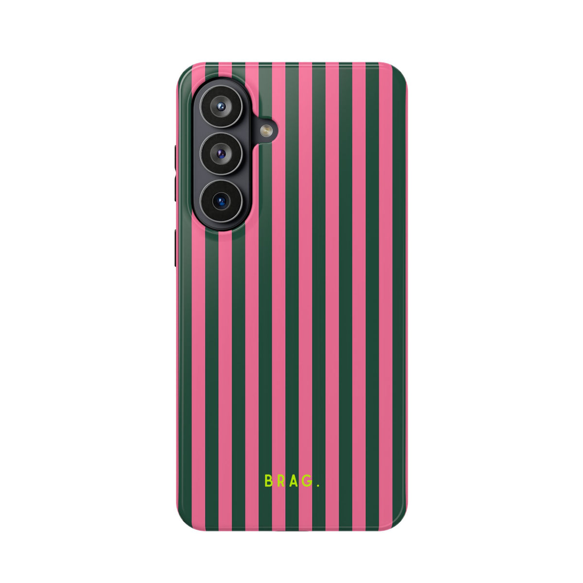 Flamingo Stripe Magnetic Impact-Resistant Phone Case