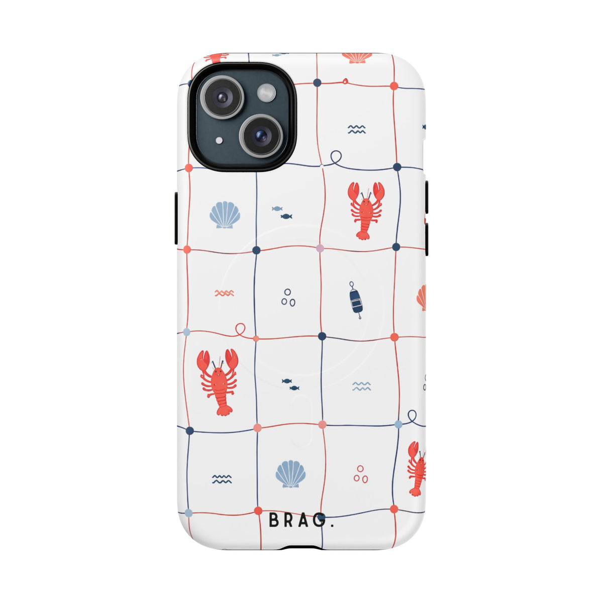 Lobster Cafe MagSafe Tough Phone Case — Magnetic Protective Cover