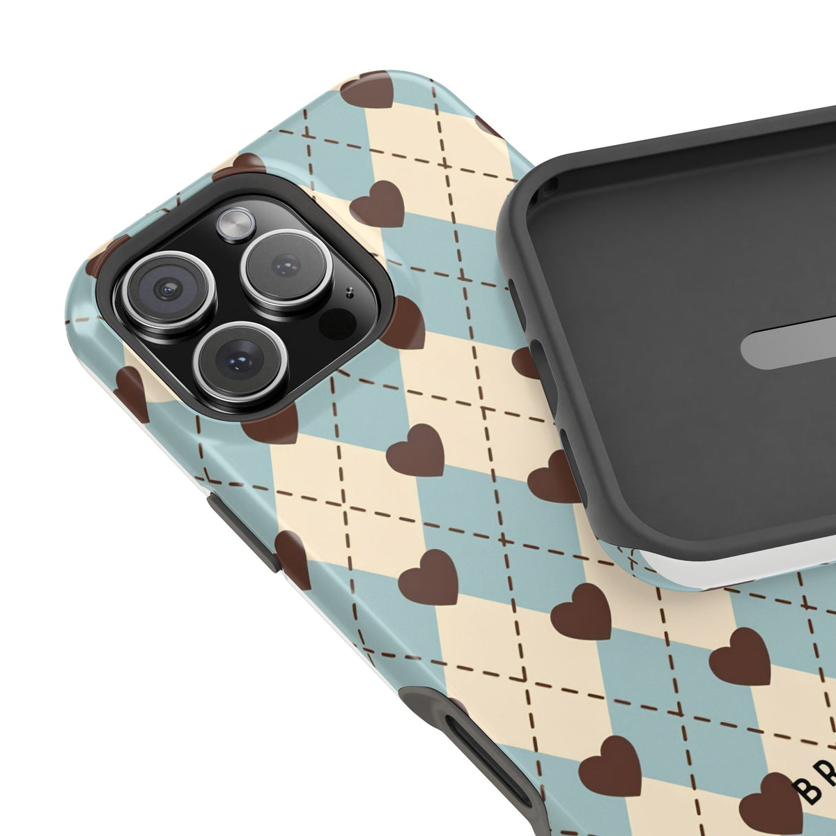 Sweetheart Plaid Magnetic Impact-Resistant Phone Case