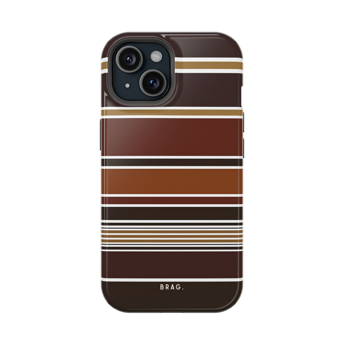 Cocoa Line Magnetic Impact-Resistant Phone Case