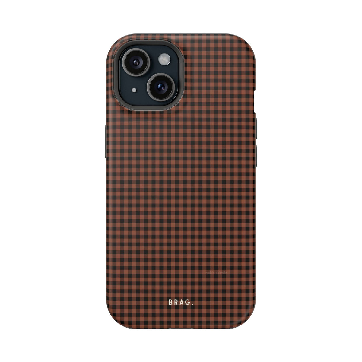 Cafe Check Magnetic Impact-Resistant Phone Case
