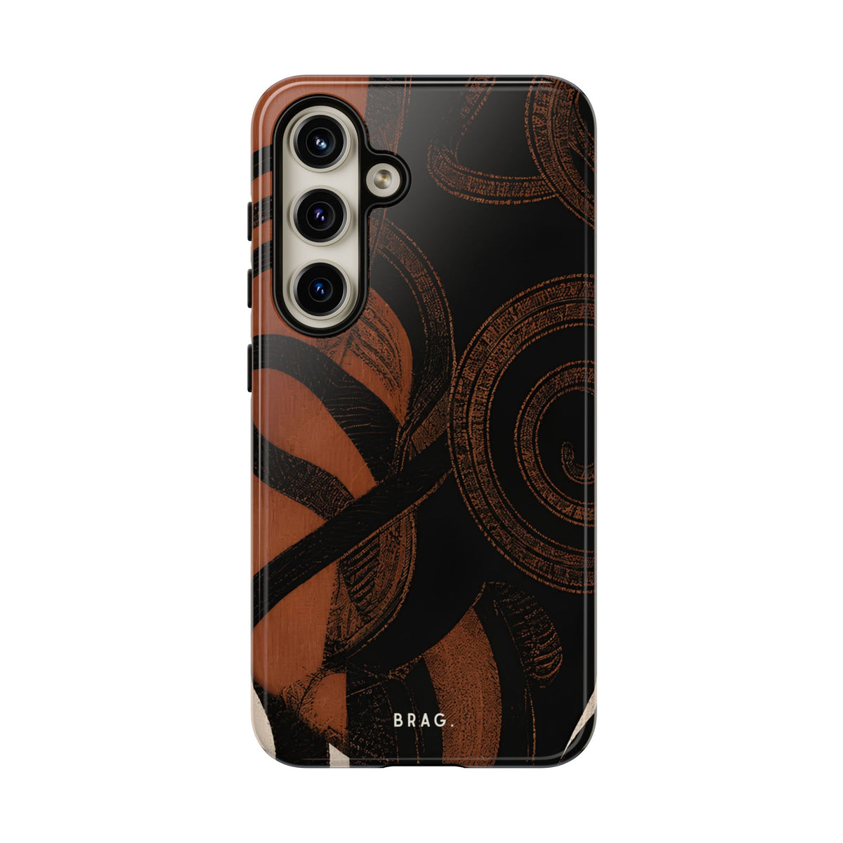 Mighnight Spiral Tough Phone Case – Shockproof Protective iPhone Cover