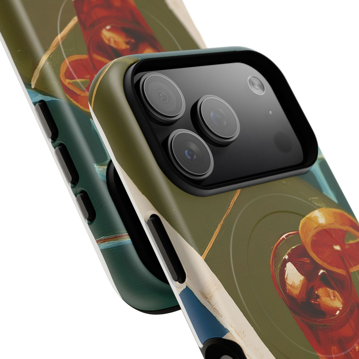 Aperol Hour MagSafe Tough Phone Case — Magnetic Protective Cover