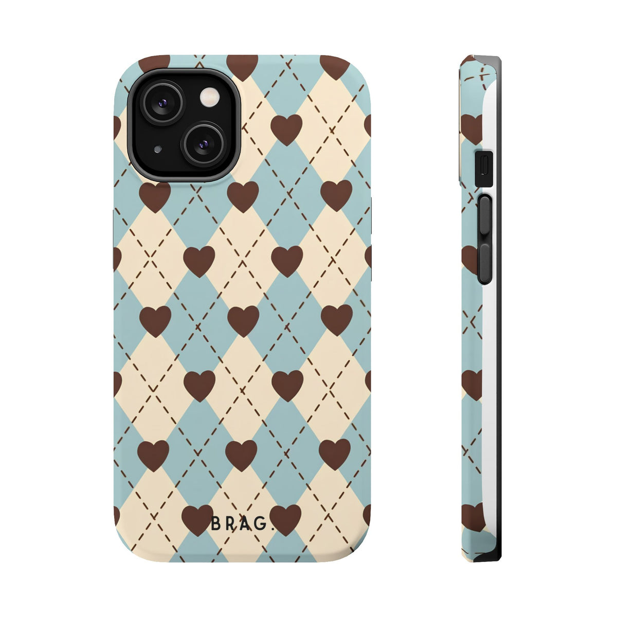Sweetheart Plaid Magnetic Impact-Resistant Phone Case