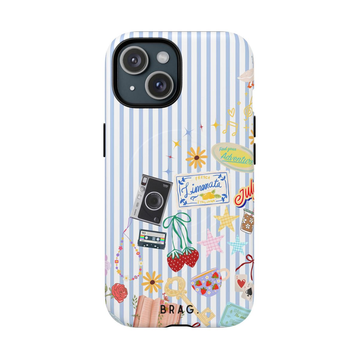 Travel Girl MagSafe Tough Phone Case — Magnetic Protective Cover